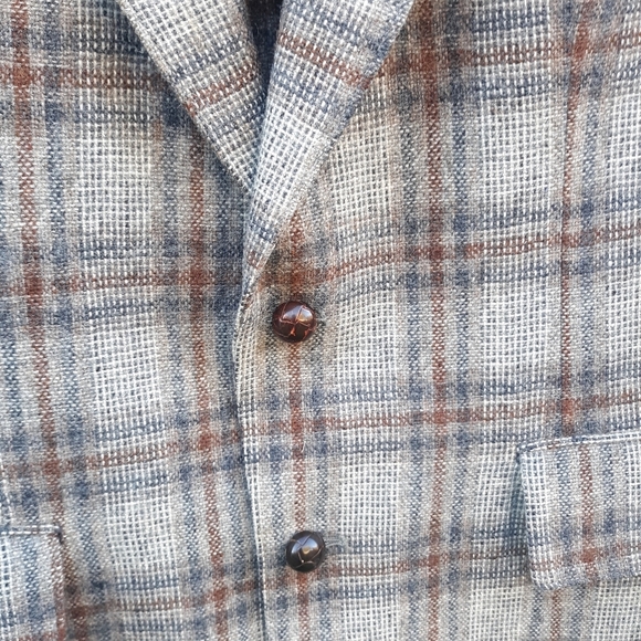 Vintage Andhurst Plaid Jacket Sport Coat - Picture 9 of 9